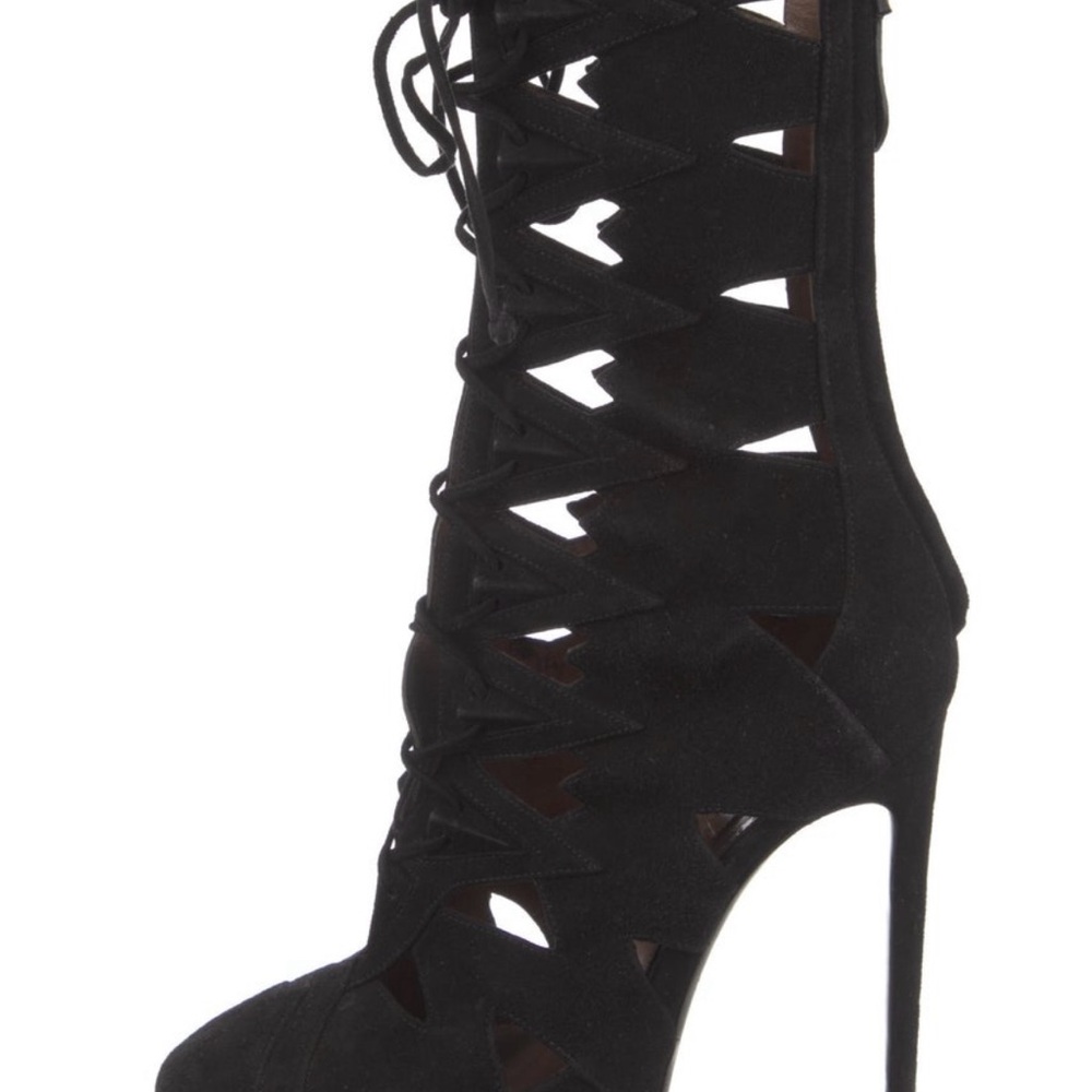 Alaia Laser Cut Boots Sz. 37